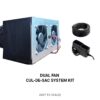 cul-de-sac dual fan kit