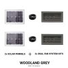 sp4 + woodland grey dual fan kit